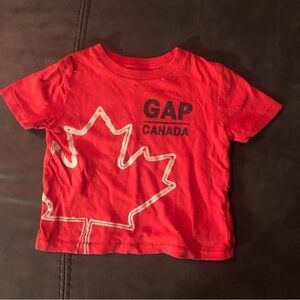 Canada Maple Leaf Baby GAP Red Shirt
